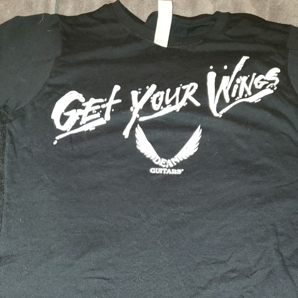 Brand new Dean guitar tshirt womans